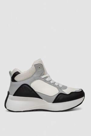 Кросівки жіночі зимові на хутрі, колір чорний, 248RXM21