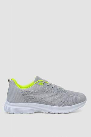 Кросівки чоловічі демісезонні, колір сіро-салатовий, 244RF738