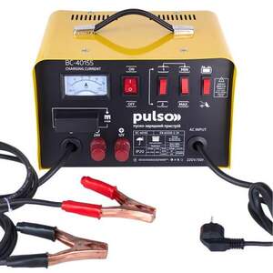 Пуско-зарядний пристрій PULSO BC-40155 12&24V/45A/Start-100A/20-300AHR/стрілк. індик. Пуско-зарядний пристрій PULSO BC-40155 12&24V/45A/Start-100A/20-300AHR/стрілк. індик.