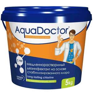 Повільний хлор AquaDoctor C90-Т 1 кг Повільний хлор AquaDoctor C90-Т 1 кг