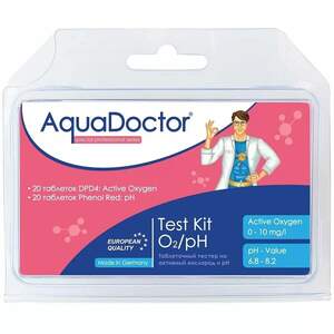 Тестер AquaDoctor Test Kit O2/pH Тестер AquaDoctor Test Kit O2/pH
