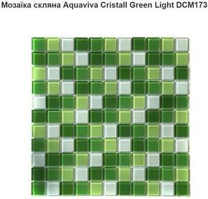 Мозаїка скляна Aquaviva Сristall Green Light DCM173 Мозаїка скляна Aquaviva Сristall Green Light DCM173