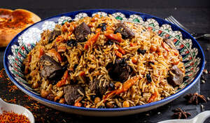 Tashkent pilaf with Lazer rice