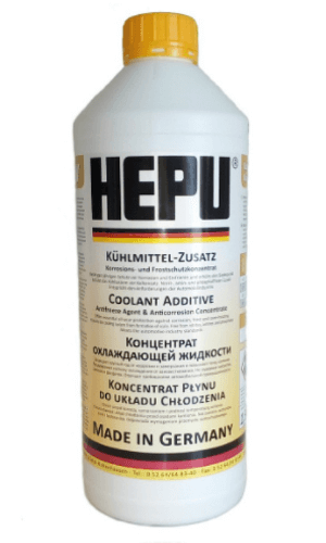 Hepu G11 жовтий концентрат антифризу (1,5 л) Hepu G11 жовтий концентрат антифризу (1,5 л)