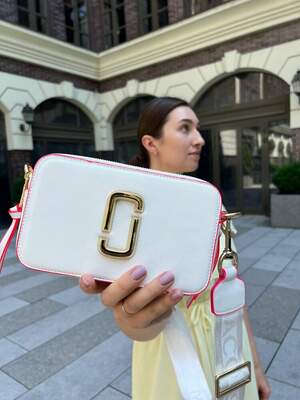 Женская сумка Marc Jacobs logo MJ Марк Джейкобс маленькая сумка на плечо легкая сумка из экокожи Женская сумка Marc Jacobs logo MJ Марк Джейкобс маленькая сумка на плечо легкая сумка из экокожи