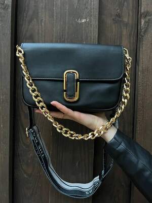 Женская сумка Marc Jacobs Shoulder Bag Марк Джейкобс маленькая сумка на плечо легкая сумка из экокожи Женская сумка Marc Jacobs Shoulder Bag Марк Джейкобс маленькая сумка на плечо легкая сумка из экокожи