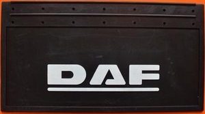Бризговики до вантажних авто рельєфний напис на задню вісь DAF Бризговики до вантажних авто рельєфний напис на задню вісь DAF