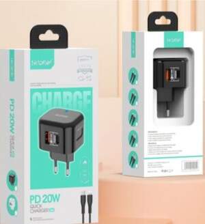 СЗУ Huorei CS-80 з кабелем Usb / type-c PD