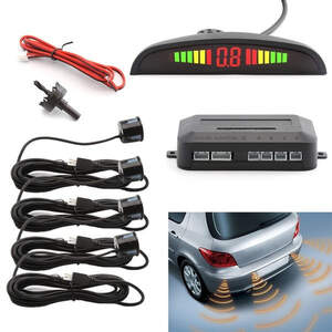 Парковочная система на 4 датчика парковки парктроник Assistant Parking Sensor Black Парковочная система на 4 датчика парковки парктроник Assistant Parking Sensor Black