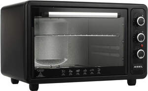 Духовка электрическая Asel AF-33-23-AF-33-23-Black 33 л черная
