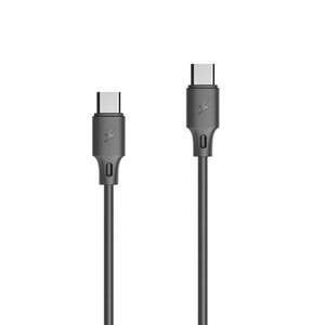 Кабель WK Type-C-Type-C WDC-106a-Black 1 м черный