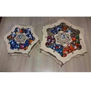 Подарункова коробка з ДВП для цукерок