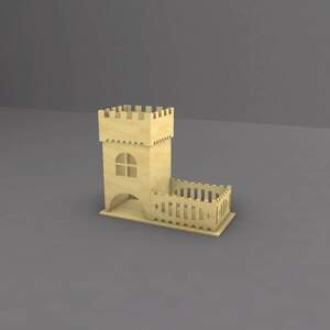 Вежа із загорожею