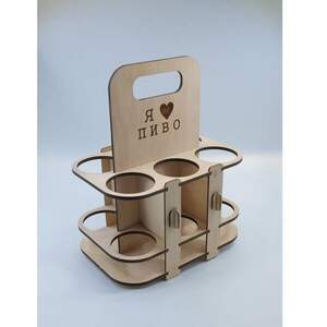 Переноска для 6 пляшок пива 0.5