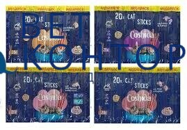 Кошида Cat Sticks палички для котів  зі смаком птиці та ліверу 20шт/блістер уп.