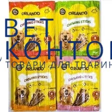 Орландо МЕГАПАК м'ясні палички для собак з птицею 16шт/блістер уп.