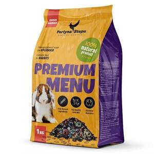 Перлина Степу PREMIUM MENU корм для кроликів 1кг