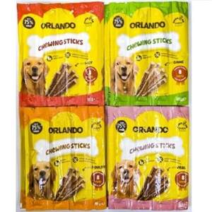 Орландо МЕГАПАК м'ясні палички для собак з телятиною 16шт/блістер уп.