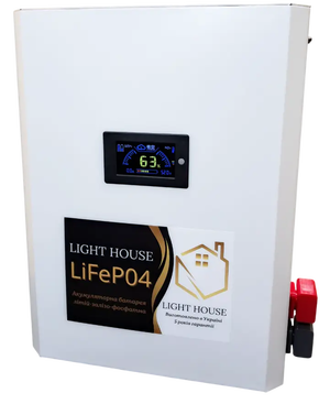 Акумуляторна батарея Light House LiFePO4 51.2V 105Ah W 5.4 kWh