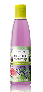 Nature Secrets Shower Gel with Relaxing Lavender & Fig