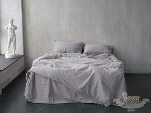 Постільна білизна бавовна LIMASSO OPAL GREY STANDART сірий