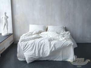 Постільна білизна бавовна LIMASSO SNOW WHITE STANDART молочна