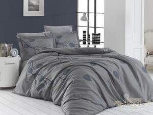 Постільна білизна із сатину First Choice Evida Gri