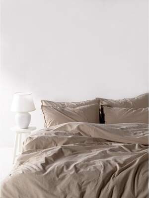 Постільна білизна бавовна LIMASSO OXFORD TAN STANDART