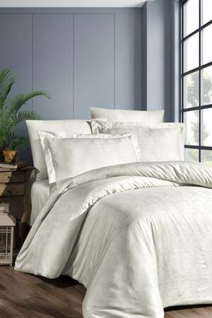 Постільна білизна із сатину First Choice Amore Cream