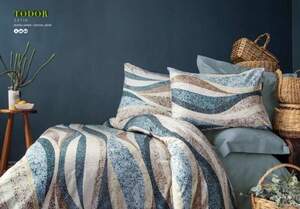 Постільна білизна Сатин Issimo home Todor полуторний