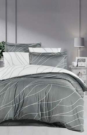 Сімейна постільна білизна First Choice Cotton Satin Mesi Moon Mist