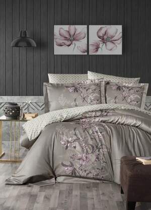 Постільна білизна із сатину First Choice Evan Mink