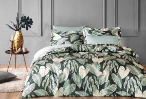 Шовкова постільна білизна TIVOLYO HOME Botanic