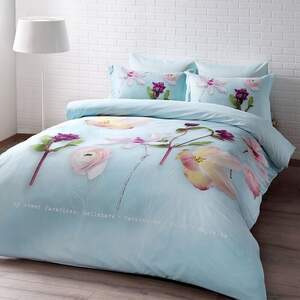 Сімейна постільна білизна сатин TIVOLYO HOME Floris