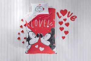 Дитяча постільна білизна Tac Minnie And Mickey Lovely