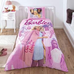 Дитяча постільна білизна Tac Barbie Pink Power