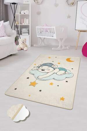 Килимок у дитячу кімнату Chilai Home Sleep ecru 100*160 Килимок у дитячу кімнату Chilai Home Sleep ecru 100*160