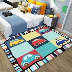 Килимок у дитячу кімнату Homytex Colors cars 140*190