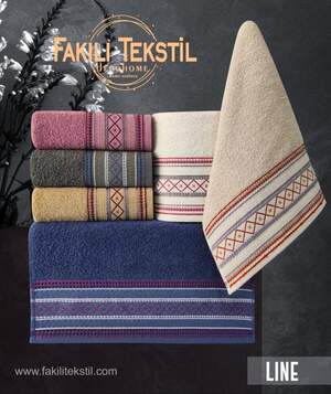 Набір махрових рушників Fakili Tekstil Line Набір махрових рушників Fakili Tekstil Line