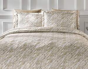 Постільна білизна жатий шовк TIVOLYO HOME Blurry Beige Постільна білизна жатий шовк TIVOLYO HOME Blurry Beige