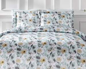 Постільна білизна жатий шовк TIVOLYO HOME Dreamy navi Постільна білизна жатий шовк TIVOLYO HOME Dreamy navi