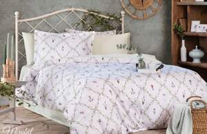 Сімейна постільна білизна сатин TIVOLYO HOME Mirabel