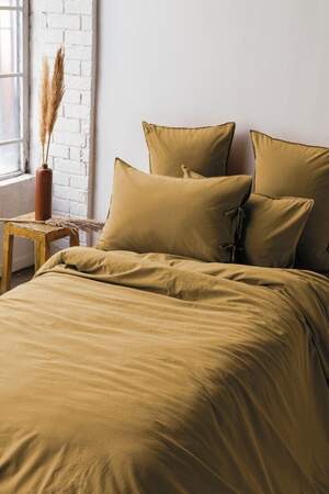 Поплінова постільна білизна Issimo home Savanna brown