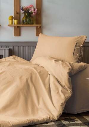 Полуторна постільна білизна Issimo home Dreamers Poplin Blush