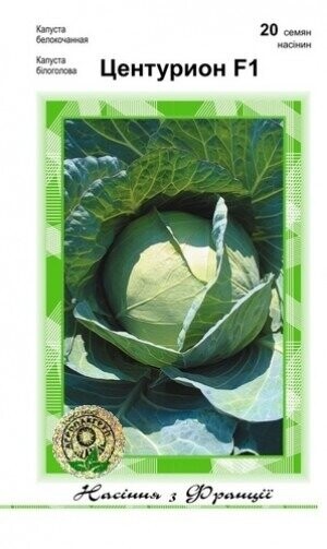 Капуста білокачанна середньопізня «Центуріон» F1 20 насінин, Clause Капуста білокачанна середньопізня «Центуріон» F1 20 насінин, Clause