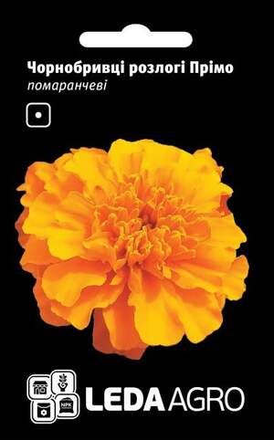 Чорнобривці Прімо оранжеві 0.2 г L (Hem Zaden BV Netherlands)