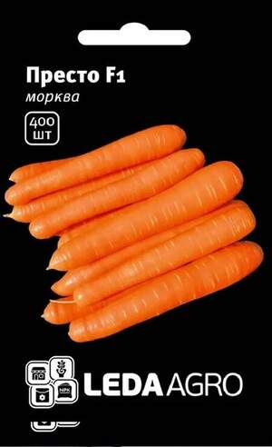 Морква Престо 400 семена L (Hazera) Морква Престо 400 семена L (Hazera)