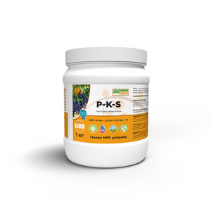 Добрива ГроГрін Гель P-K-S 7-47-44+4.5 CaO+13.7SO3+TE (GroGreen) 1 кг Добрива ГроГрін Гель P-K-S 7-47-44+4.5 CaO+13.7SO3+TE (GroGreen) 1 кг